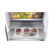LG Réfrigérateur combiné | 384L | 35dB(B) | DoorCooling+ | Compresseur Linéaire Inverter, LG GBB72NSUCN