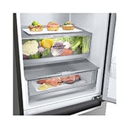 LG Réfrigérateur combiné | 384L | 35dB(B) | Door Cooling+ | Compresseur Smart Inverter, LG GBB72PZUEN