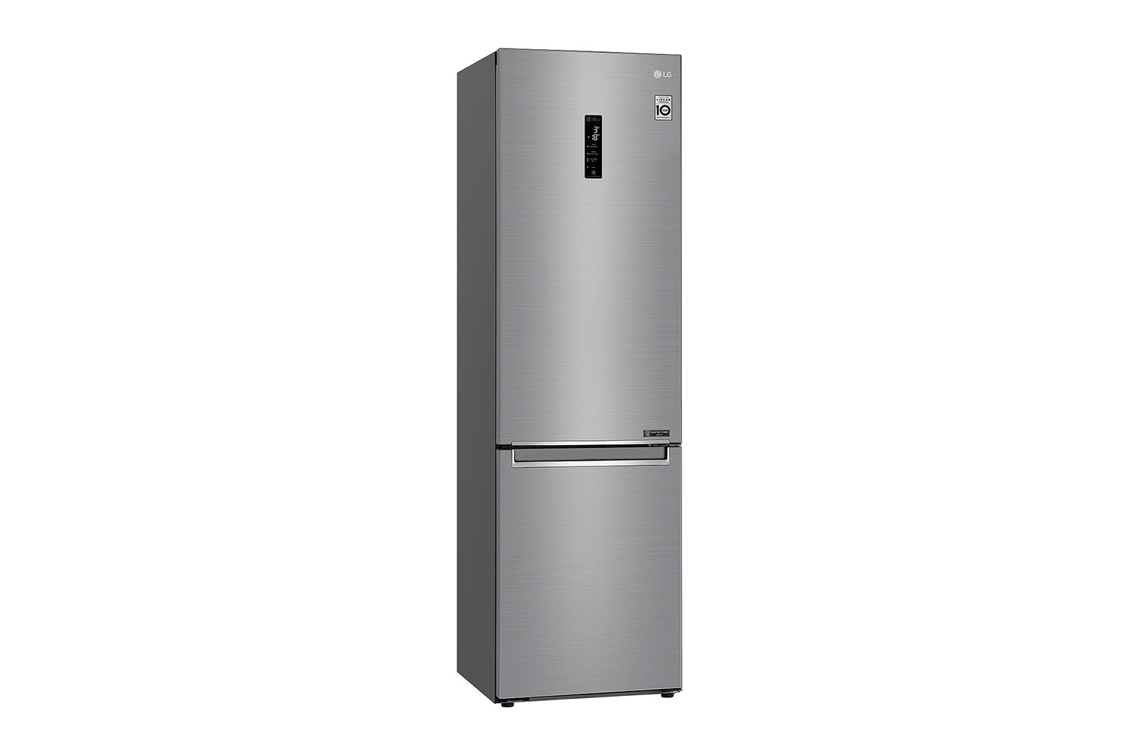 LG Réfrigérateur Combiné | 384L | E | 36 dB(C) | Total No Frost | Compresseur Linéaire Inverter, LG GBB72PZUZN