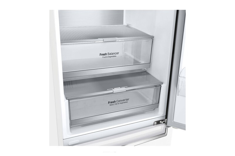 LG Réfrigérateur Combiné | 384L | D | 36 dB(C)  | Door Cooling | Compresseur Linéaire Inverter, LG GBB72SWVFN