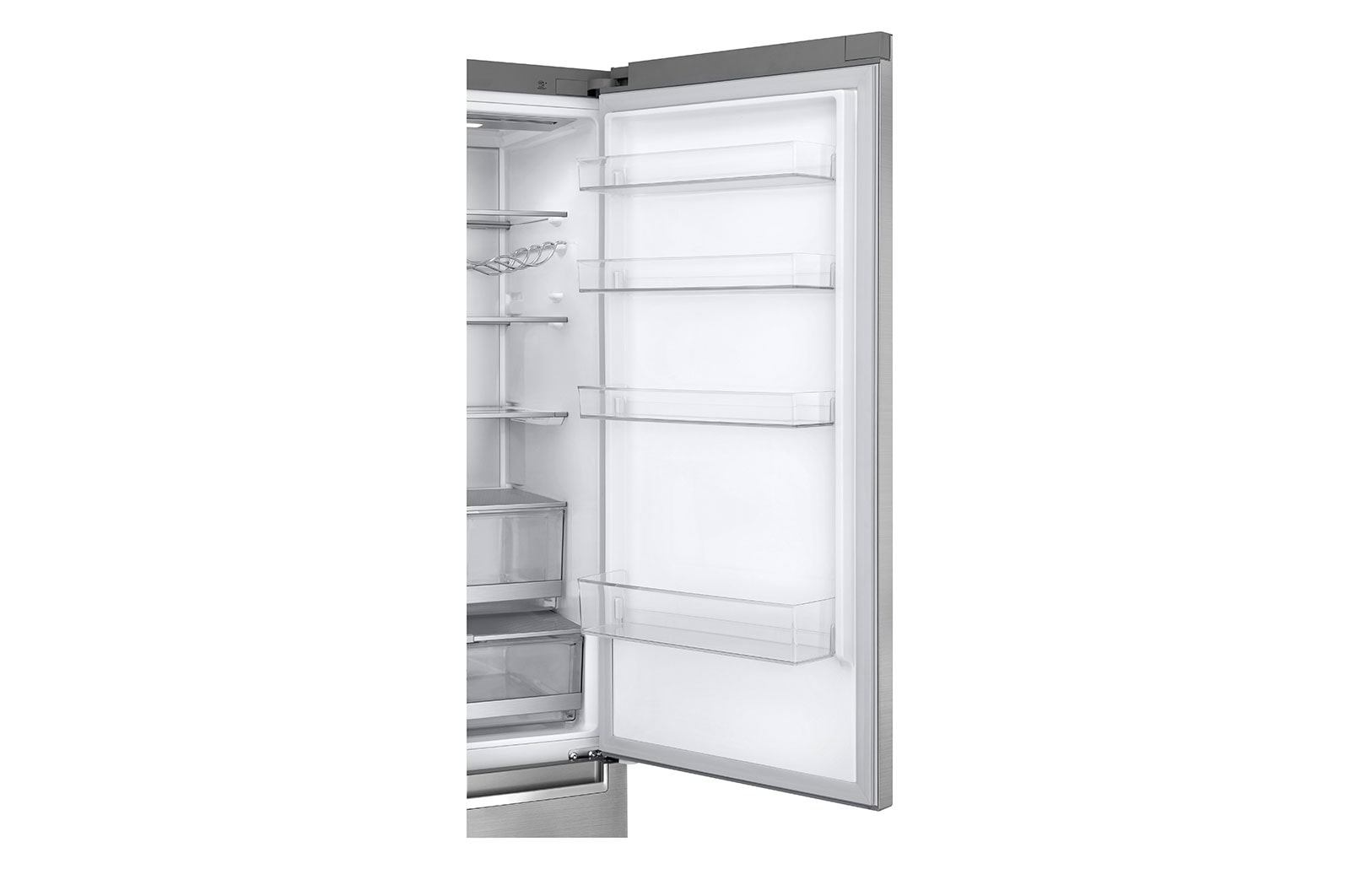 LG Réfrigérateur combiné | 384L | 35dB(B) | Door Cooling+ | Compresseur Linéaire Inverter, LG GBB92STACP