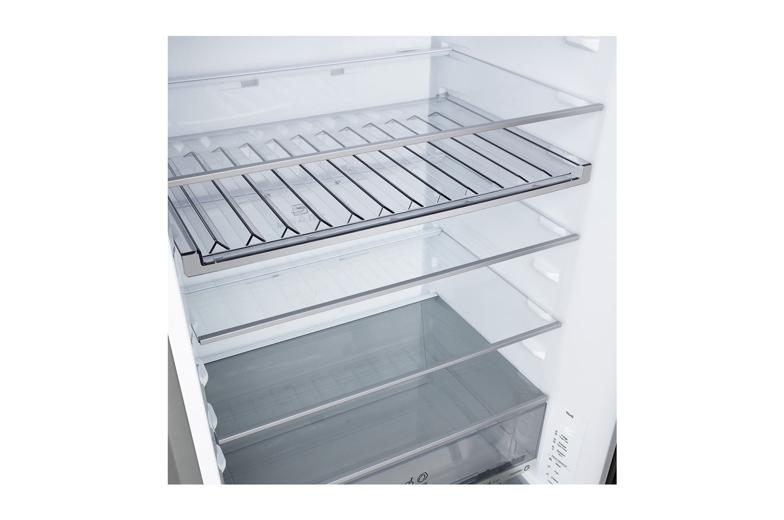 LG Vollintegrierbare Kühl-Gefrierkombination (EEK C, 465L, 203cm hoch, 69,7cm breit) mit 191 kWh/a & Smart Inverter Compressor® |  GBBW322CPY, GBBW322CPY