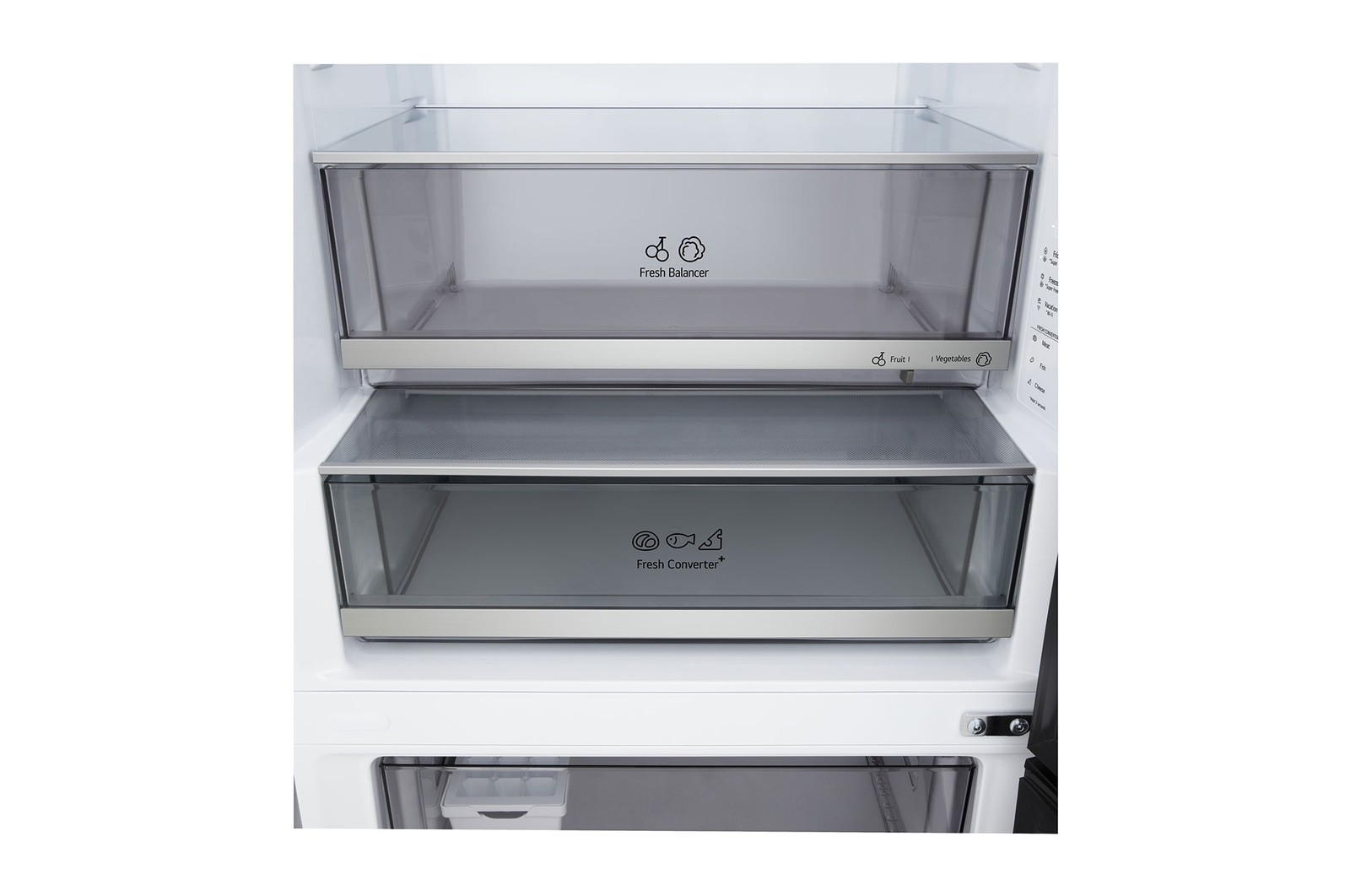 LG Vollintegrierbare Kühl-Gefrierkombination (EEK C, 465L, 203cm hoch, 69,7cm breit) mit 191 kWh/a & Smart Inverter Compressor® |  GBBW322CPY, GBBW322CPY