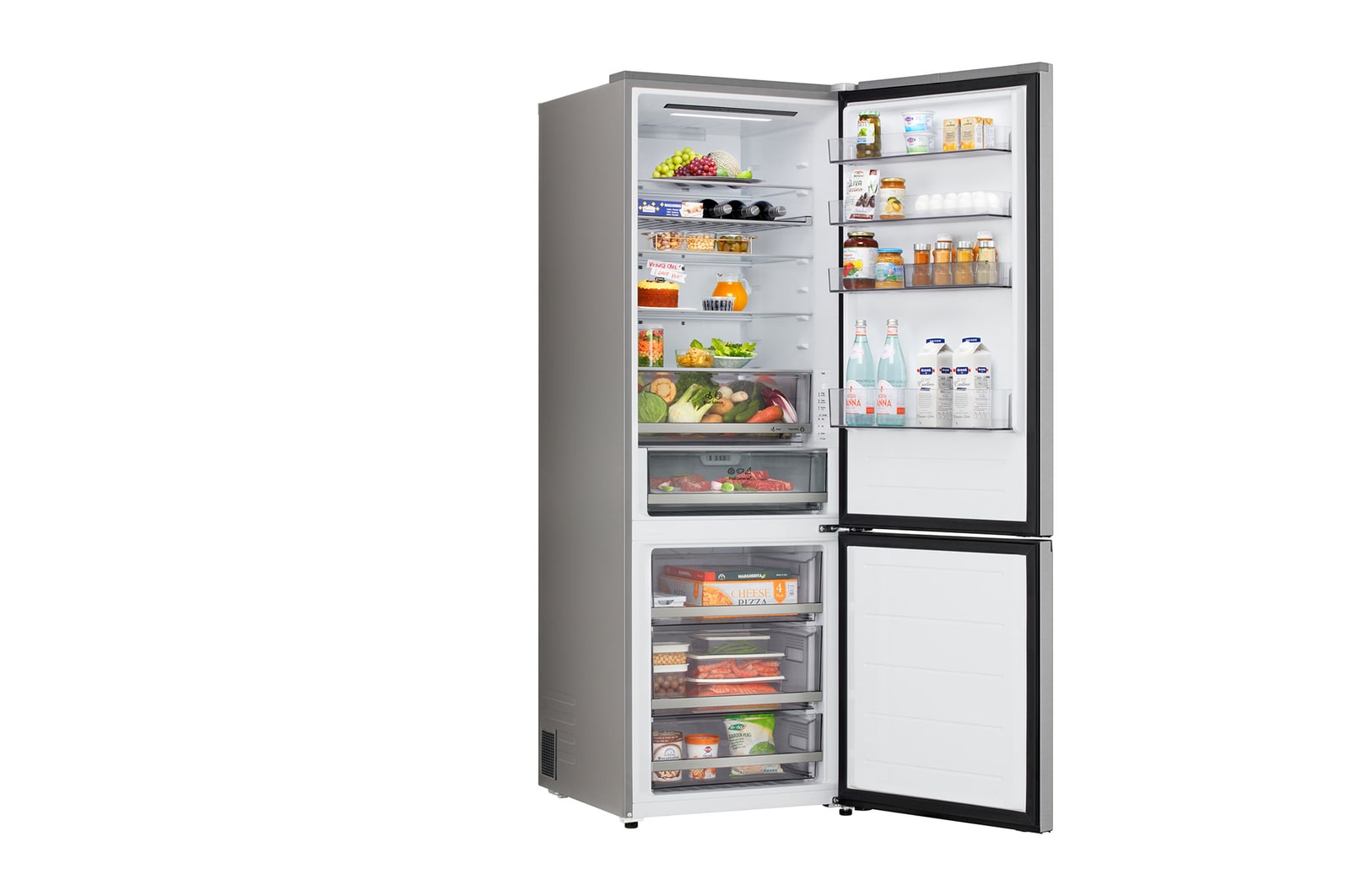 LG Vollintegrierbare Kühl-Gefrierkombination (EEK C, 465L, 203cm hoch, 69,7cm breit) mit 191 kWh/a & Smart Inverter Compressor® |  GBBW322CPY, GBBW322CPY