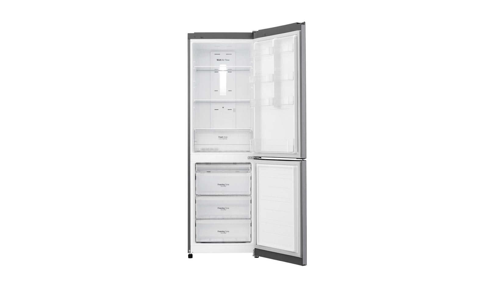 LG Réfrigérateur combiné | Total No Frost | Compresseur linéaire inverter | WIFI | A++, LG GBD4826SDS