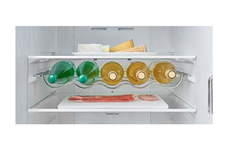 LG Réfrigérateur combiné | Total No Frost | Compresseur linéaire inverter | Smart Diagnosis™ | Moist Balance Crisper | A++, LG GBD6326BPS