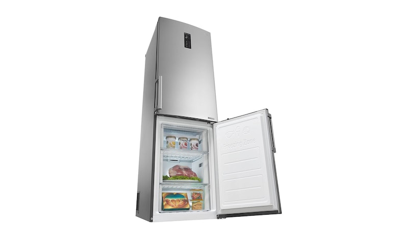 LG Réfrigérateur combiné | Total No Frost | Compresseur linéaire inverter | Smart Diagnosis™ | Moist Balance Crisper | A++, LG GBD6326BPS