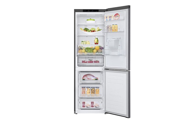 LG Réfrigérateur Combiné | 340L | 35dB | Door Cooling+, LG GBF61DSJEN