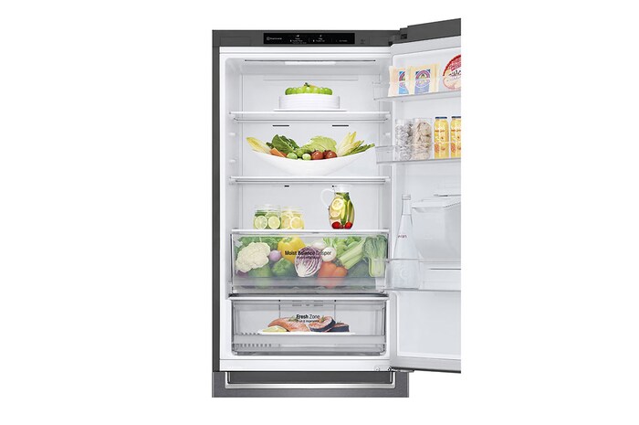 LG Réfrigérateur Combiné | 340L | 35dB | Door Cooling+, LG GBF61DSJEN