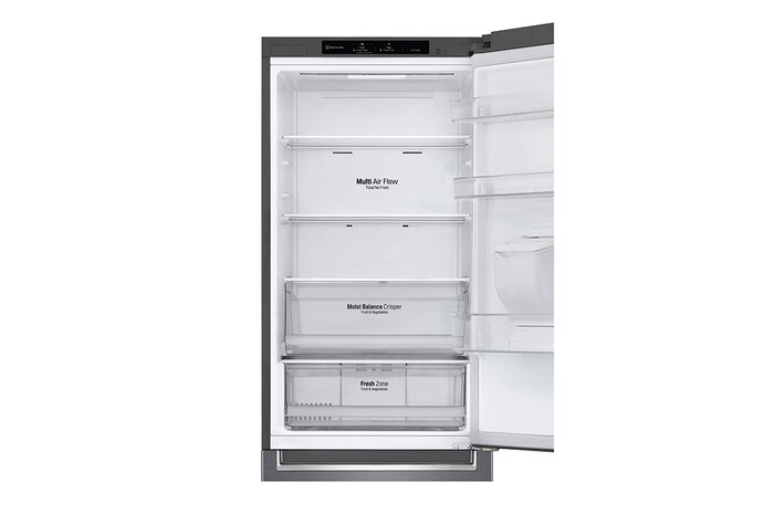 LG Réfrigérateur Combiné | 340L | 35dB | Door Cooling+, LG GBF61DSJEN