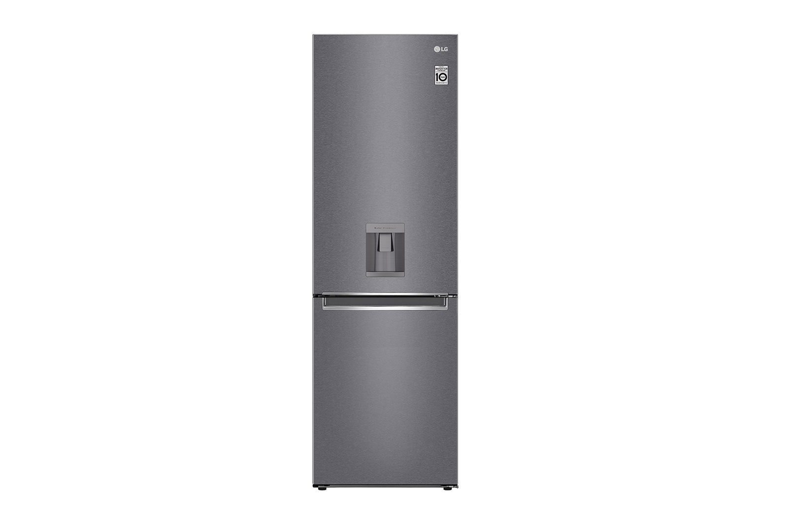 LG Réfrigérateur combiné | 340L | 35dB(B) | Door Cooling+ | Compresseur Smart Inverter, LG GBF61DSJEN