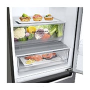 LG Réfrigérateur Combiné | 340L | 35dB | Door Cooling+, LG GBF61DSJEN
