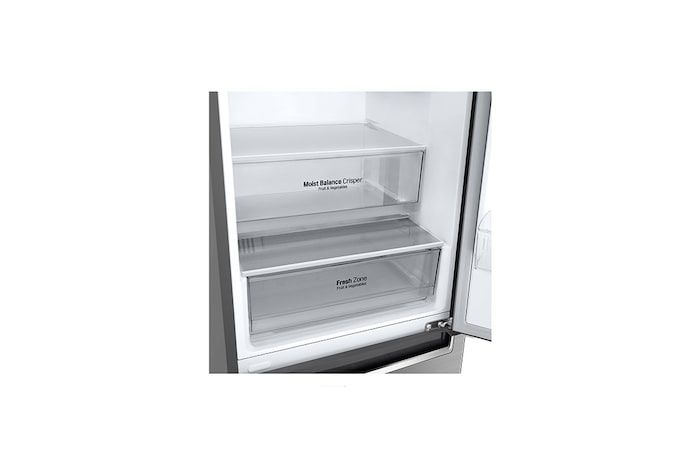 LG Réfrigérateur Combiné | 340L | 35dB | Door Cooling+, LG GBF61PZJEN