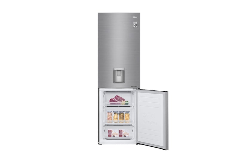 LG Réfrigérateur combiné  | E | 36dB(C) | Total No Frost | Compresseur Linéaire Inverter, LG GBF61PZJZN