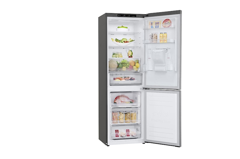 LG Réfrigérateur combiné  | E | 36dB(C) | Total No Frost | Compresseur Linéaire Inverter, LG GBF61PZJZN