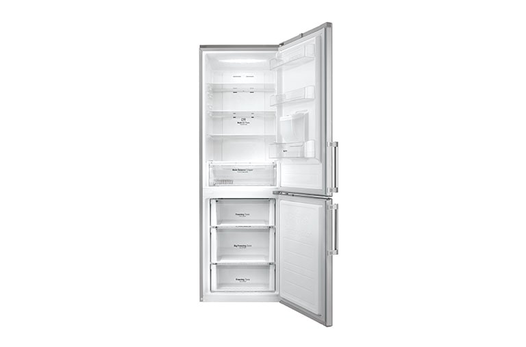 LG Réfrigérateur combiné | Total No Frost | Compresseur linéaire inverter | Smart Diagnosis™ | Moist Balance Crisper | A++, LG GBF6226BPS