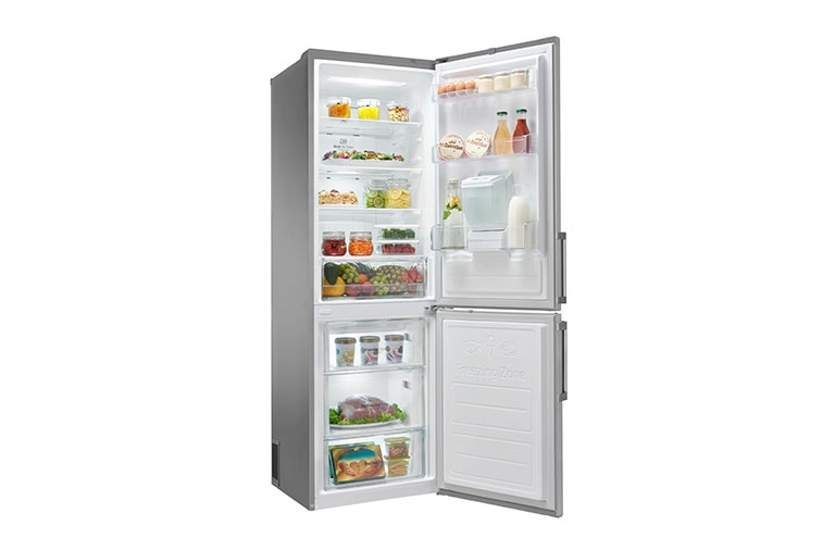 LG Réfrigérateur combiné | Total No Frost | Compresseur linéaire inverter | Smart Diagnosis™ | Moist Balance Crisper | A++, LG GBF6226BPS