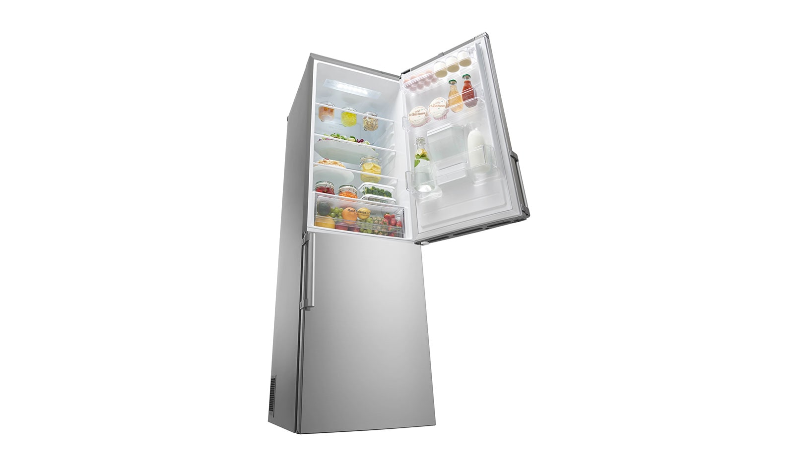 LG Réfrigérateur combiné | Total No Frost | Compresseur linéaire inverter | Smart Diagnosis™ | Moist Balance Crisper | A++, LG GBF6226BPS