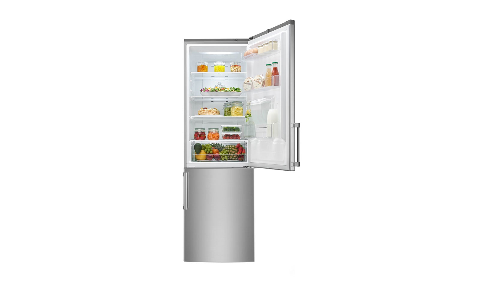 LG Réfrigérateur combiné | Total No Frost | Compresseur linéaire inverter | Smart Diagnosis™ | Moist Balance Crisper | A++, LG GBF6226BPS