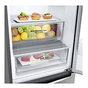 LG Réfrigérateur combiné | 383L | E | 36dB(C) | Total No Frost | Compresseur Linéaire Inverter , LG GBF62PZHZN