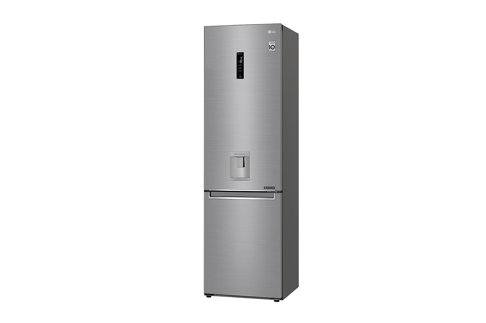 LG Réfrigérateur combiné | 379L | E | 36dB | Total No Frost | Compresseur Linéaire Inverter  , LG GBF72PZDZN