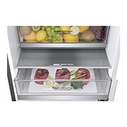 LG Réfrigérateur combiné | 379L | E | 36dB | Total No Frost | Compresseur Linéaire Inverter  , LG GBF72PZDZN