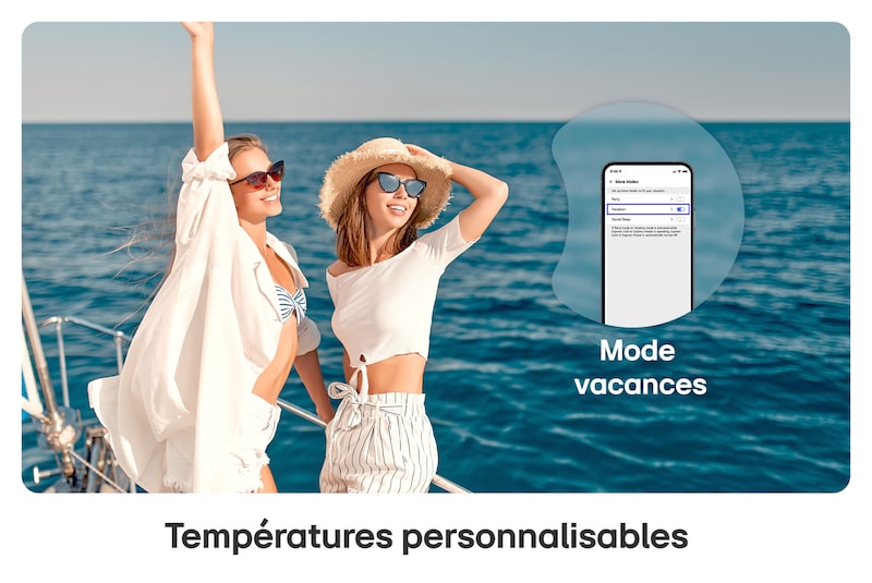 LG GBG719MDNN Personnaliser la température