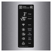 LG Réfrigérateur combiné | Total No Frost  | Compresseur linéaire inverter | Moist Balance Crisper | Wi-Fi, LG GBP20DSQFS