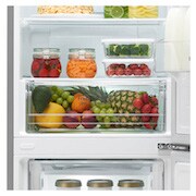 LG Réfrigérateur combiné | Total No Frost  | Compresseur linéaire inverter | Moist Balance Crisper | Wi-Fi, LG GBP20DSQFS