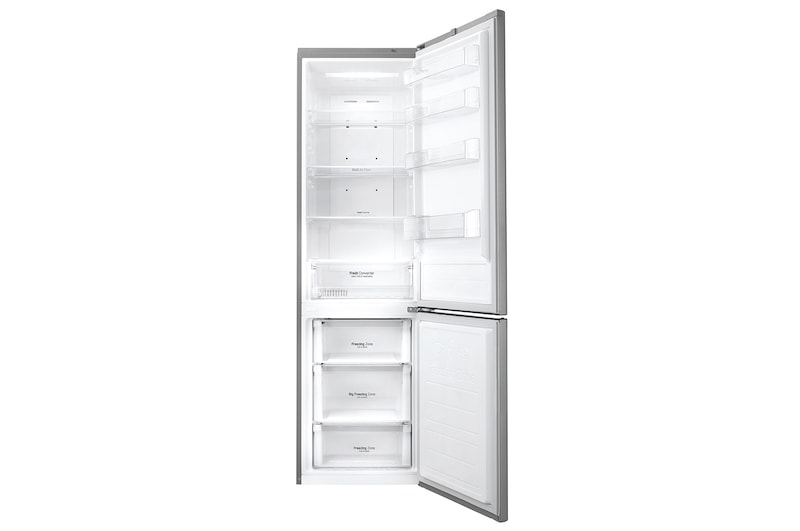 LG Réfrigérateur combiné | Total No Frost  | Compresseur linéaire inverter | Moist Balance Crisper | Wi-Fi, LG GBP20DSQFS