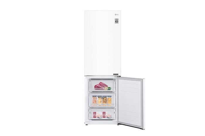 LG Réfrigérateur combiné | 341L | E | 36 dB(C) | Total No Frost, LG GBP31SWLZN