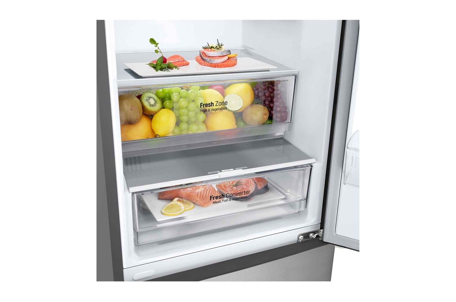 LG GBP52PYNBN Vue de côté
