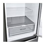 LG Réfrigérateur combiné | 384L | D | 35dB(B) | Total No Frost | Compresseur Smart Inverter, LG GBP61DSPDN