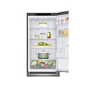 LG Réfrigérateur combiné | 341L | D | 36dB(C) | Total No Frost | Compresseur Linéaire Inverter, LG GBP61DSPFN