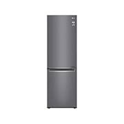 Vue avant de Réfrigérateur combiné | 384L | D | 36dB(C) | Total No Frost | Compresseur Linéaire Inverter LG GBP62DSNFN