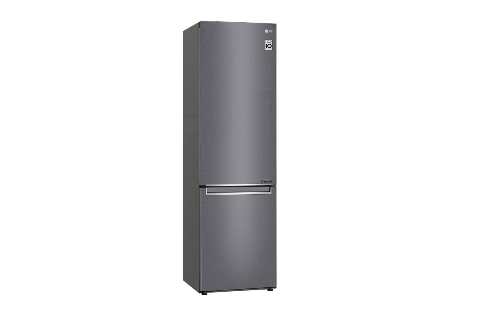 LG Réfrigérateur combiné | 384L | D | 36dB(C) | Total No Frost | Compresseur Linéaire Inverter, LG GBP62DSNFN