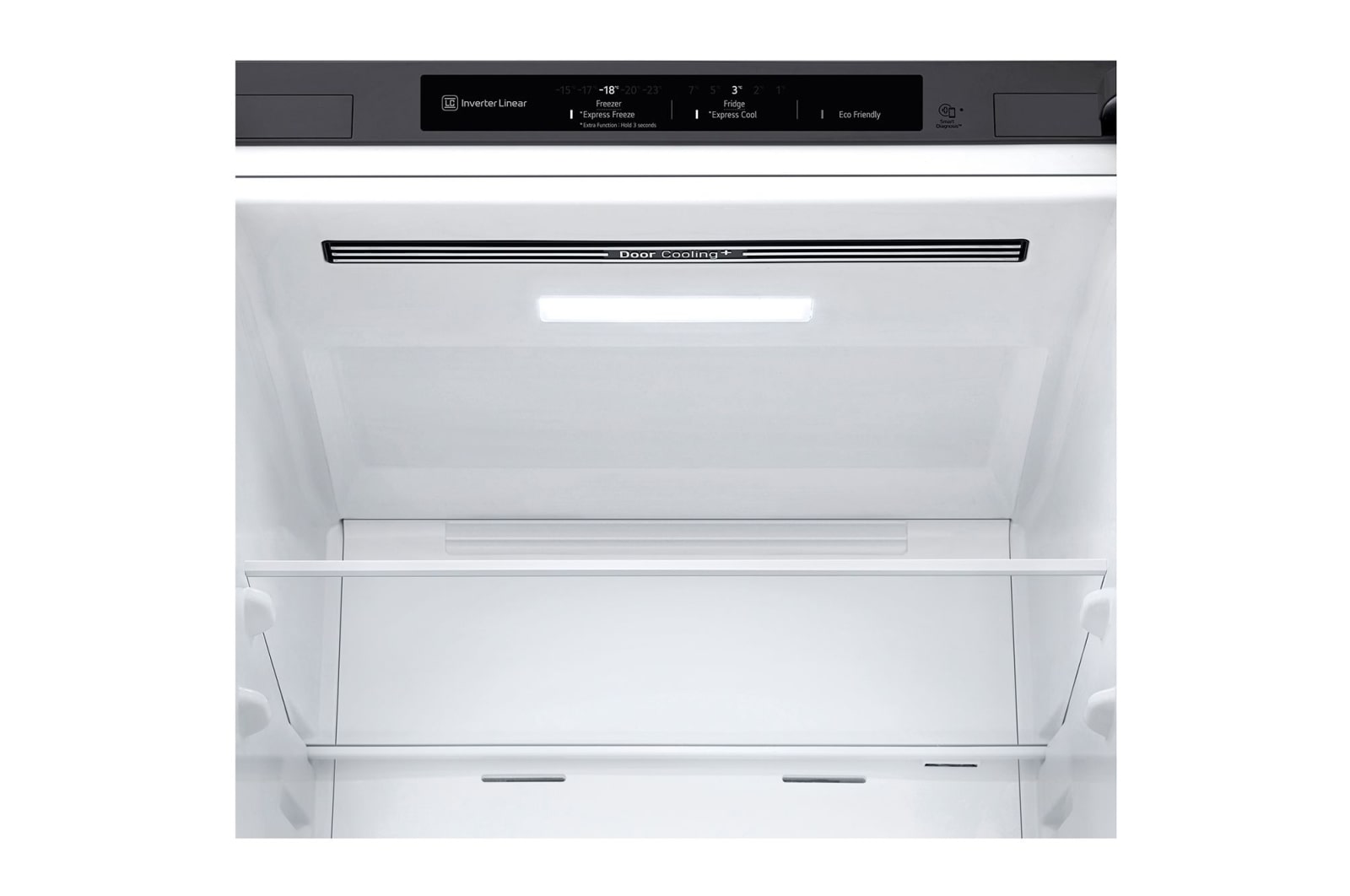 LG Réfrigérateur combiné | Compresseur Inverter Linear | Door Cooling+™ | Grade C | 384L | 35 dB(B), LG GBP62PZNCC