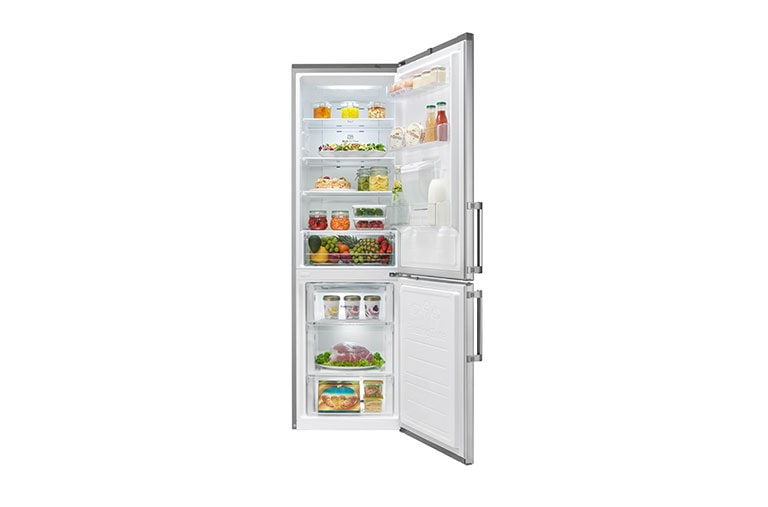 LG Réfrigérateur combiné | Total No Frost  | Compresseur linéaire inverter | Moist Balance Crisper | Wi-Fi, LG GBS6226BPS