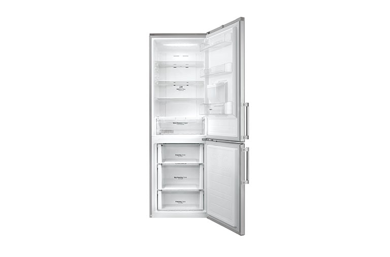 LG Réfrigérateur combiné | Total No Frost  | Compresseur linéaire inverter | Moist Balance Crisper | Wi-Fi, LG GBS6226BPS