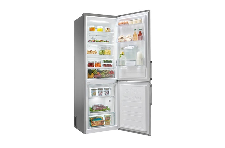 LG Réfrigérateur combiné | Total No Frost  | Compresseur linéaire inverter | Moist Balance Crisper | Wi-Fi, LG GBS6226BPS