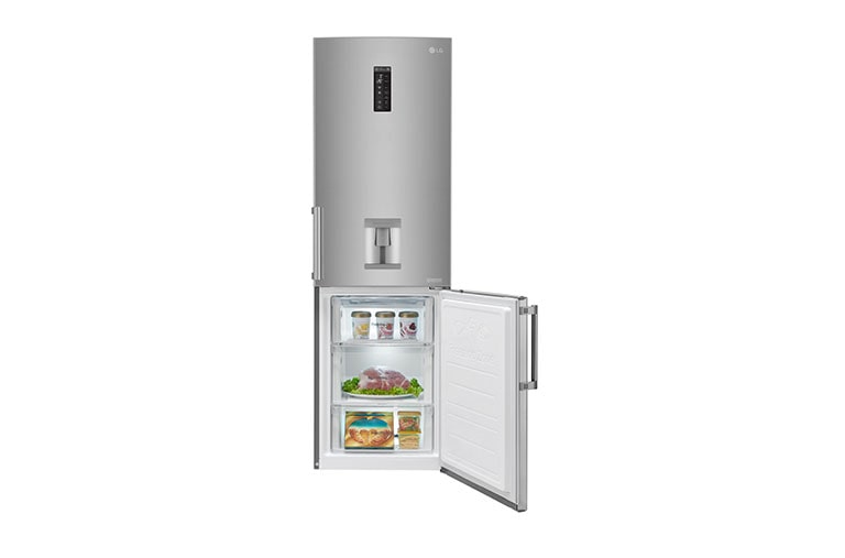 LG Réfrigérateur combiné | Total No Frost  | Compresseur linéaire inverter | Moist Balance Crisper | Wi-Fi, LG GBS6226BPS
