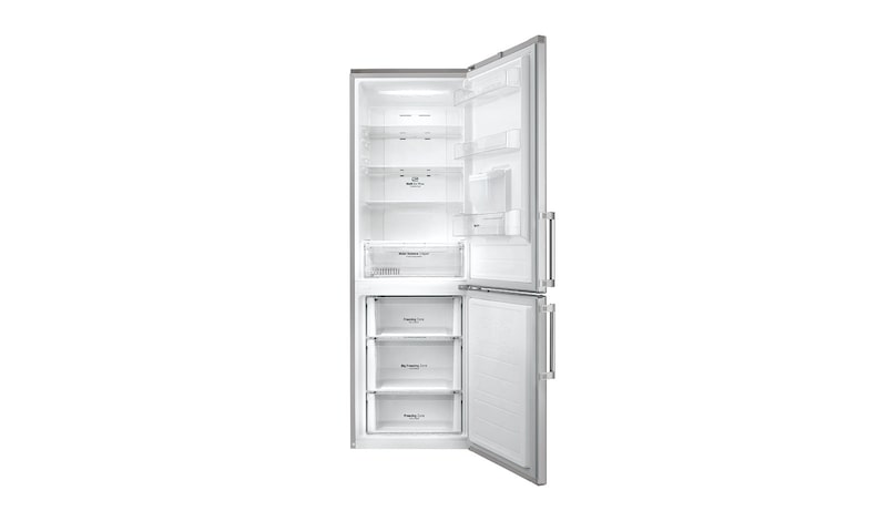 LG Réfrigérateur combiné | Total No Frost  | Compresseur linéaire inverter | Moist Balance Crisper | Wi-Fi, LG GBS6226BPS