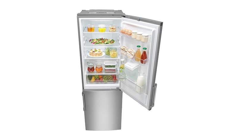 LG Réfrigérateur combiné | Total No Frost  | Compresseur linéaire inverter | Moist Balance Crisper | Wi-Fi, LG GBS6226BPS
