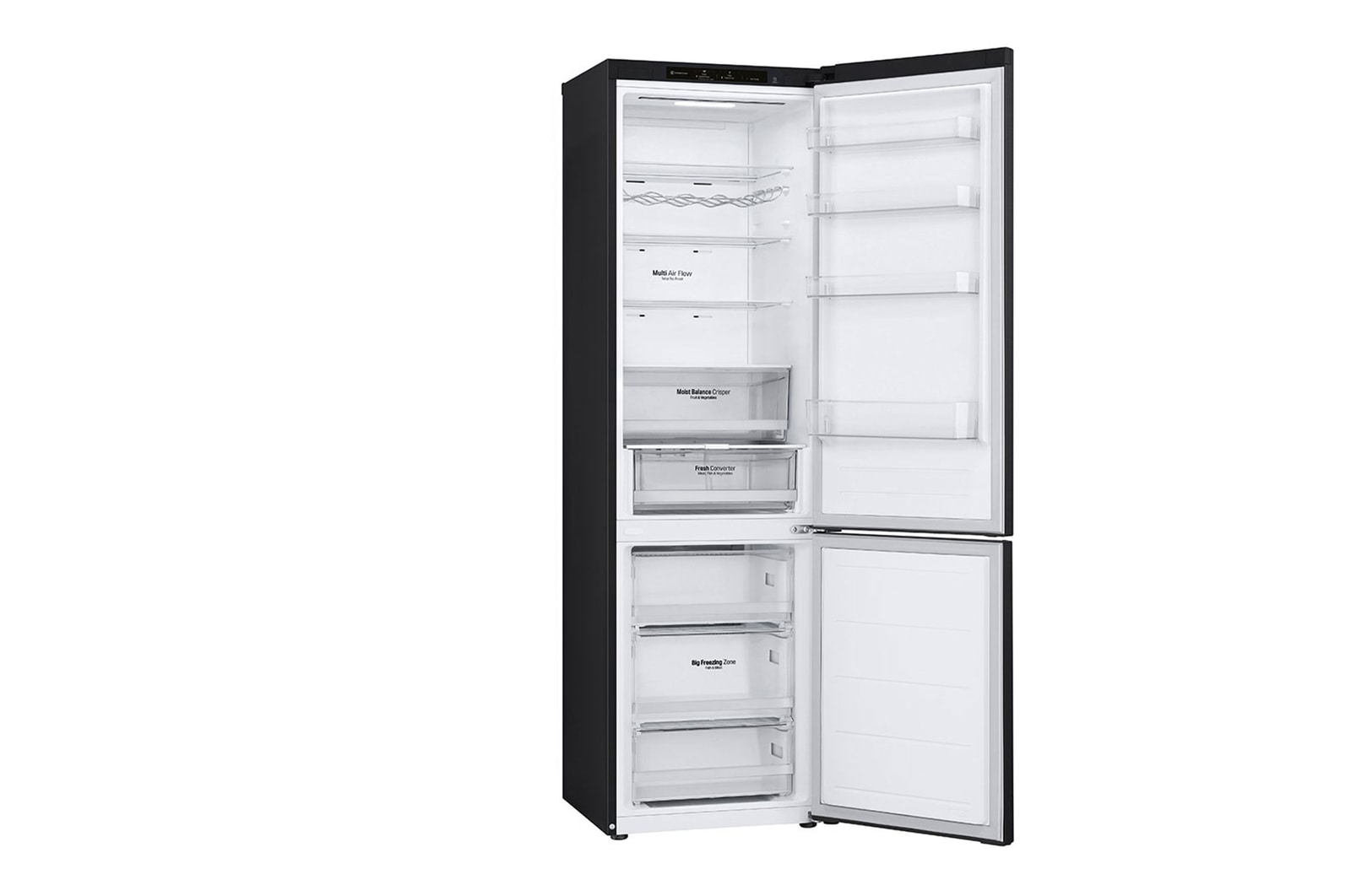 LG Réfrigérateurs combiné | I 344 L | Compresseur Smart Inverter™ | Door Cooling™ | Linear Cooling™I E I WIFI, LG GBV3100EEP