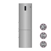 Vue avant de Réfrigérateur combiné | Total No Frost | Compresseur linéaire inverter | 37dB | Connecté Wi-Fi | Moist Balance Crisper LG GBW6326BPS