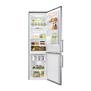 LG Réfrigérateur combiné | Total No Frost | Compresseur linéaire inverter | 37dB | Connecté Wi-Fi | Moist Balance Crisper, LG GBW6326BPS