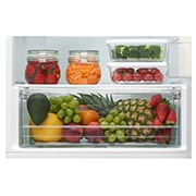 LG Réfrigérateur combiné | Total No Frost | Compresseur linéaire inverter | 37dB | Connecté Wi-Fi | Moist Balance Crisper, LG GBW6326BPS