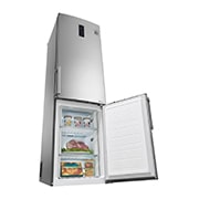 LG Réfrigérateur combiné | Total No Frost | Compresseur linéaire inverter | 37dB | Connecté Wi-Fi | Moist Balance Crisper, LG GBW6326BPS