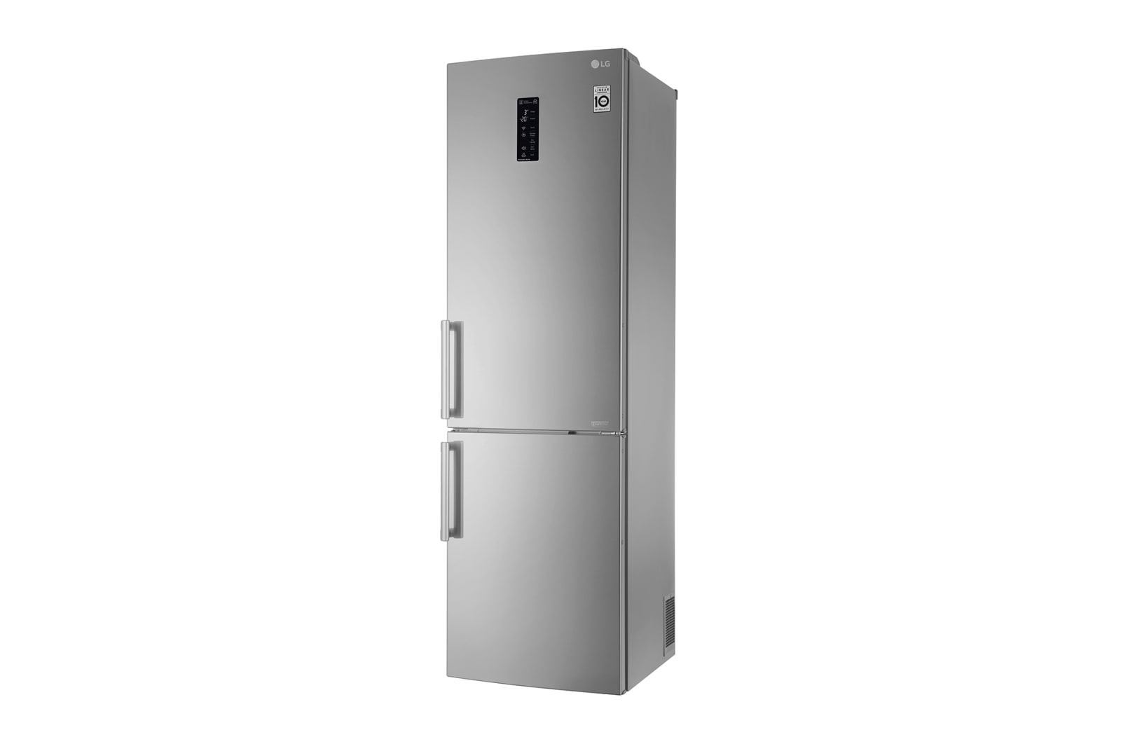 LG Réfrigérateur combiné | Total No Frost | Compresseur linéaire inverter | 37dB | Connecté Wi-Fi | Moist Balance Crisper, LG GBW6326BPS