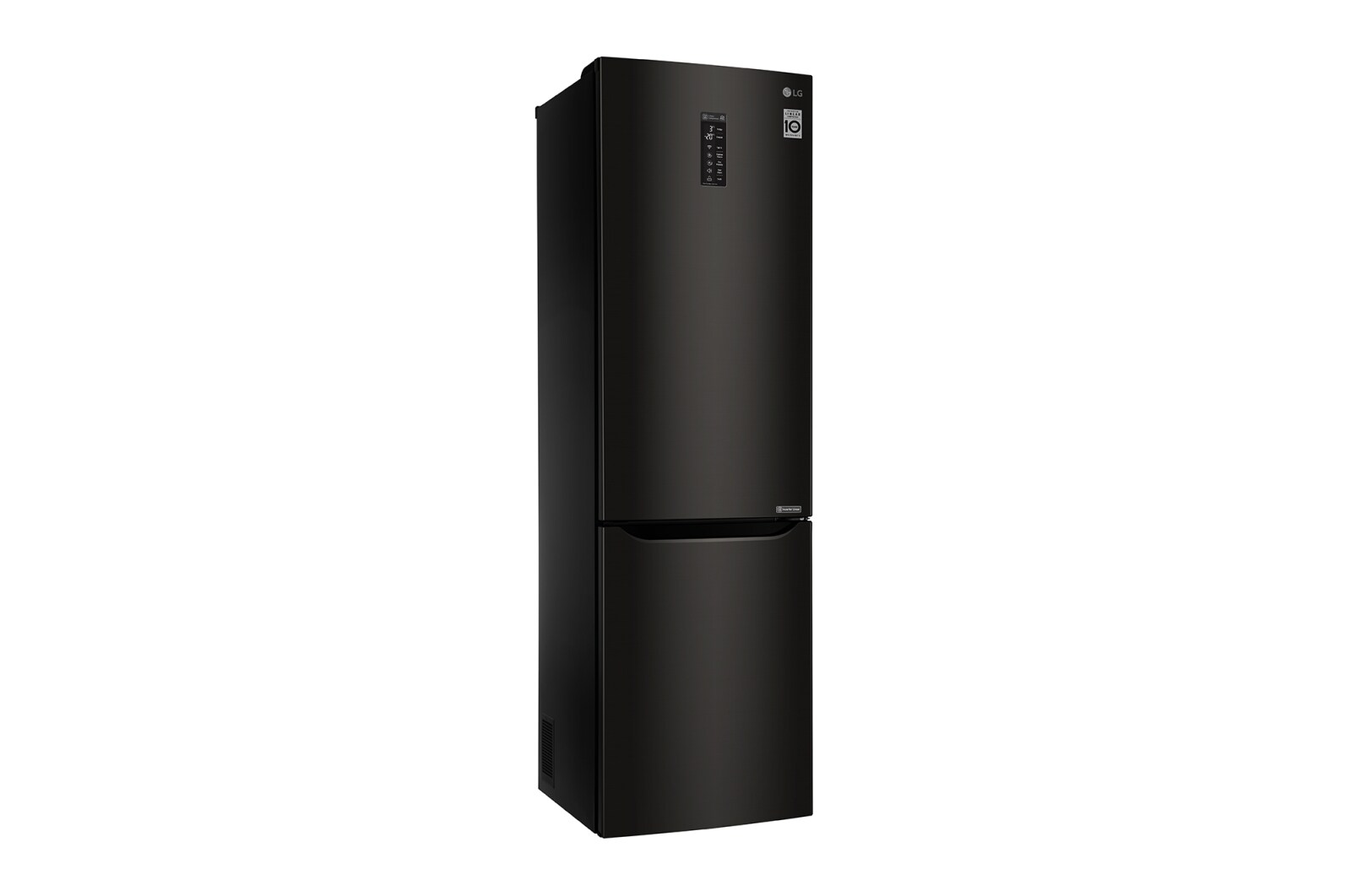 LG Réfrigérateur combiné | Total No Frost  | Compresseur linéaire inverter | 37dB | Connecté Wi-Fi | Moist Balance Crisper | Fresh converter , LG GBW6346SBL